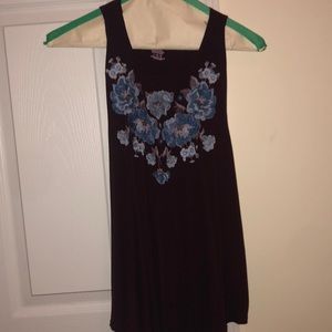 floral American eagle shirt